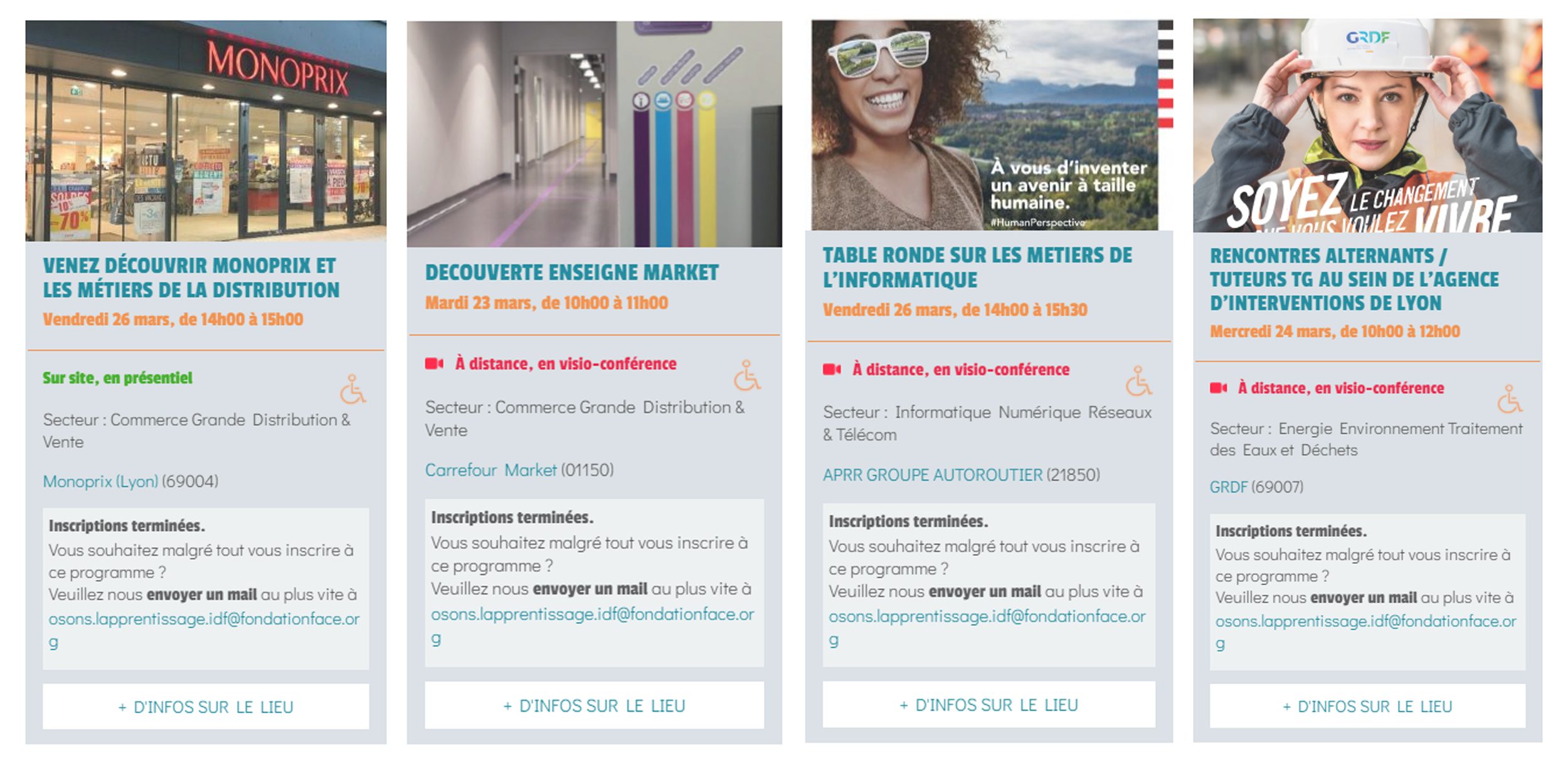 Programmes OsonsAA